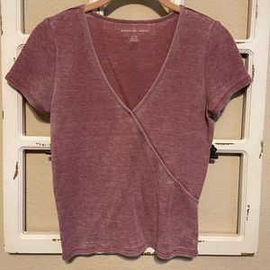 American Eagle V-Neck Top